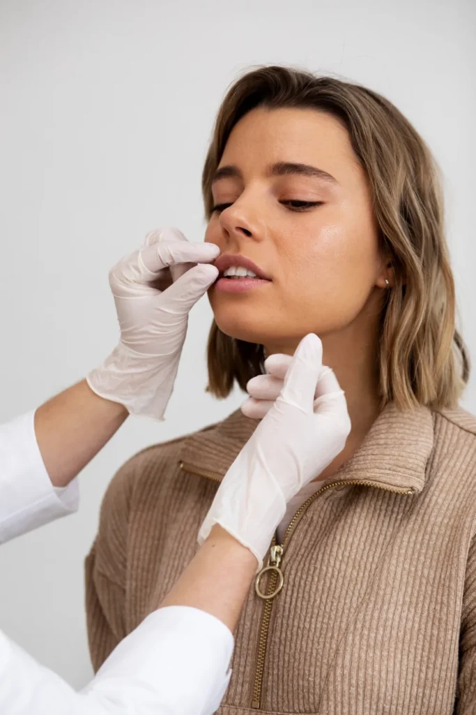 London aesthetic clinic, subtle lip filler expertise with skilled professionals and quality care.